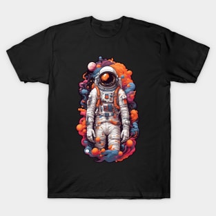 Colorful astronaut T-Shirt